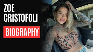 Who is Zoe Cristofoli Wiki Age Boyfriend Family Tattoos Height Nationality Biography amp More [upl. by Fricke703]