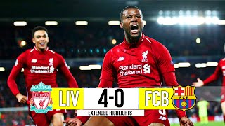 Liverpool vs Barcelona  40  Extended Highlights And Goals  UCL 2019 [upl. by Eillam]