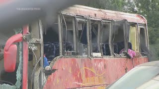 Mississippi bus crash kills 7 people and injures 37 [upl. by Uird752]