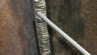 Stick Vertical Welding Technique [upl. by Jacobsen]