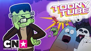 Toony Tube  Top de Fails Aterradores  Cartoon Network [upl. by Tish]