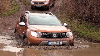 New 2018 Dacia Duster 4x4  Hard offroad 4WD [upl. by Wycoff]