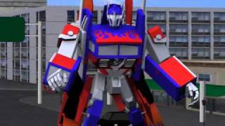 Creating Optimus Prime Transformers Animation Using 3ds Max [upl. by Eaneg201]