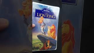 1994 Walt Disney masterpiece VHS clam shell tape the Lion King waltdisneyanimation [upl. by Fox]