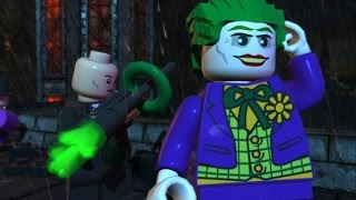 LEGO Batman 2 DC Super Heroes 100 Guide  Down to Earth All Minikits Citizen in Peril [upl. by Ebarta264]