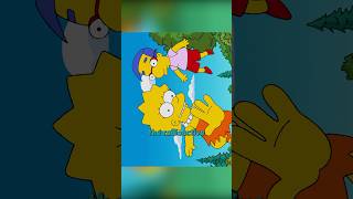 Lisa and Milhouse have superpowers😃😮thesimpsons simpsons movie funny shorts [upl. by Eendyc]