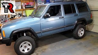 Project Cherokee XJ Overland Lift Kit Complete  Ep 4 [upl. by Annayad]