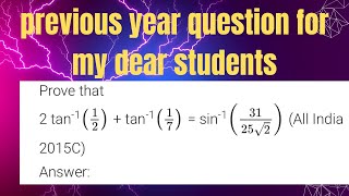 inverse trigonometric functions class 12class 12 maths [upl. by Aerdma828]