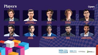 TATA STEEL CHESS INDIA RAPID amp BLITZ Rapid Round 3 [upl. by Ailahk358]