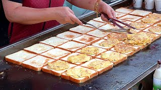 Top10 The Best Street Toast Video Collection  길거리 토스트 Top10  Korean street food [upl. by Fiden331]