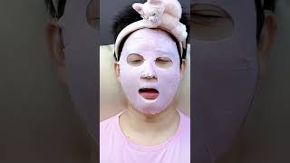 Pinky Face makeup to 💖🫡💓🤩💓😗📸 funny hometomyheart eatingshow mukbang homeainthome [upl. by Alitha596]