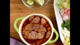 Pork Posole in Crock Pot [upl. by Eybbob]