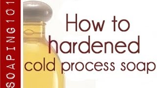 Hardening Your Cold Process Soap using sodium lactate [upl. by Peisch91]