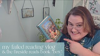 My Attempt at a Reading Vlog plus a box subscription quotunboxingquot [upl. by Tressia]