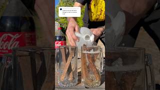 Rust Removal  Coke Vs Vinegar  A Side By Side Comparison [upl. by Aivizt]