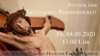 Fr 04092020 15 Uhr Heilige Stunde  Live aus dem HerzJesuHeim der Familie Mariens [upl. by Downs]