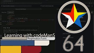 Learn HTML Forms by Building a Registration Form  Step 64 [upl. by Illek475]