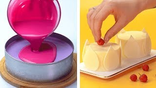 How To Make Jelly  Most Beautiful Jelly Decorating Ideas  So Yummy Cake Recipes [upl. by Obel]