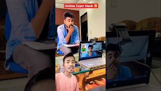 Online Exam Hack 😂 try this at your own risk youtubeshorts viralvideo mrkoch dushyantkukreja [upl. by Brandice996]