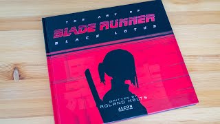 The Art of Blade Runner Black Lotus book flip [upl. by Mahau]