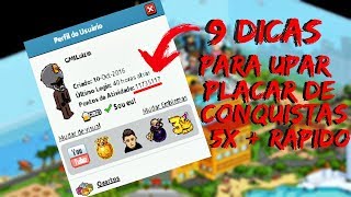 9 DICAS PARA UPAR PLACAR DE CONQUISTA RÁPIDO EM QUALQUER HABBO [upl. by Roti637]