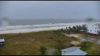 Hurricane Milton Live Cam  St George Island Florida [upl. by Dor]