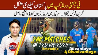 Another problem for PAK team in T20 World Cup 2024  Opponent has big advantage [upl. by Htrap11]