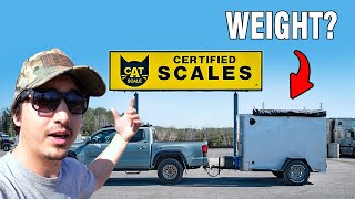 Answering TOP 10 QUESTIONS about my 5x8 Cargo Trailer Camper Conversion [upl. by Alledi933]