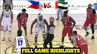 Strong Group PH vs UAE Full Game Highlights  33rd Dubai International Basketball Championships sga [upl. by Tempest]