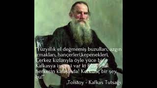 Tolstoy  Kafkas Tutsağı [upl. by Timothy462]