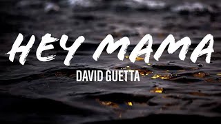 David Guetta  Hey mama ft NickiMinaj BebeRexha  Lyrics  cutenetworks [upl. by Adekan]