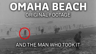 Omaha Beach  The DDay Cameraman Who Filmed Assault Waves on June 6 1944  WWII Then amp Now [upl. by Ahsillek764]