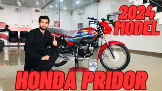 HONDA PRIDOR 2024 MODEL  NEW CHANGES  PRICE  SPECS FEATURESpridor 2024model bike [upl. by Waechter]