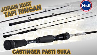 Joran pancing kuat tapi ringan  Joran untuk casting Jacks Vision Venduto [upl. by Anelaj4]