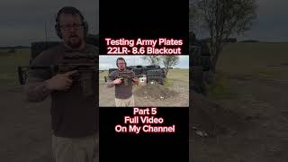 Part 5 Putting The US Military Level IV Body Armor To The Test Review Bulletproof or Bust shorts [upl. by Mohammed632]