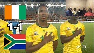 Côte dIvoire vs Bafana Bafana  Extended Highlights  All Goals  International Friendly [upl. by Navis673]