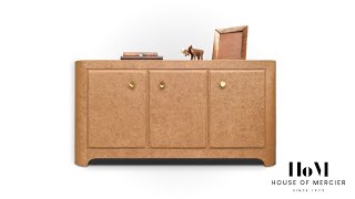 House Of Mercier  Introducing the Leather Credenza [upl. by Davie]