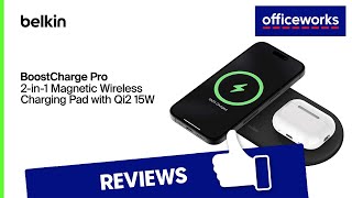 Belkin Qi2 2in1 Wireless Charging Pad 15W [upl. by Ecnerat311]