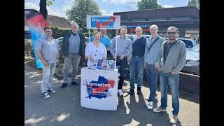 AfD Infostand Mellendorf [upl. by Ynnaej420]