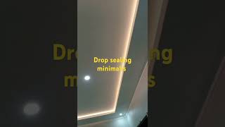 Plafon gypsum drop sealing minimalis [upl. by Nylad]