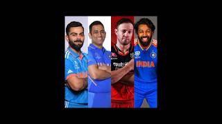 Virat 🆚 MSD 🆚 ABD 🆚 Hardik ☠️👽 cricket shorts [upl. by Pearse]