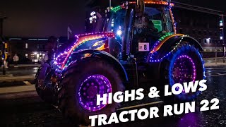 HIGHS AND LOWS OF 2022 FESTIVE FARMERS TRACTOR RUN OLLYBLOGS AnswerAsAPercent 1002 [upl. by Nosreffej97]