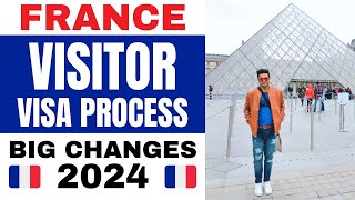 France Visitor Visa Process 2024  Big Changes  New Immigration Law  Tourist Visa  Schengen Visa [upl. by Bautram602]