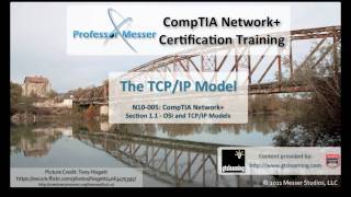 The TCPIP Model  CompTIA Network N10005 11 [upl. by Neile]