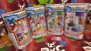 Pokémon XY 4Figure Gift Packs  ToyCollection [upl. by Amandie522]