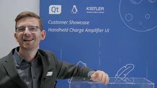 Kistlers Handheld Qt Device Shows Data from Piezoelectric Sensors [upl. by Catima]