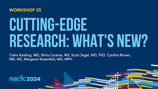 NACFC 2024  W25 CuttingEdge Research Whats New [upl. by Whitten]