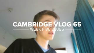 Cambridge Vlog 65  Week Five Blues [upl. by Ynnod]