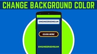 11 HOW TO CHANGE TEXT AND BACKGROUND COLOR IN ANDROID STUDIO  ANDROID APP DEVELOPMENT [upl. by Addiego]