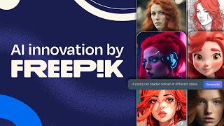 AI TOOLS for content creation  Freepik innovation [upl. by Htebharas]